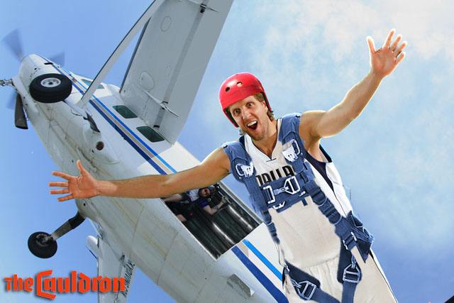Cauldron Nowitzki Skydive